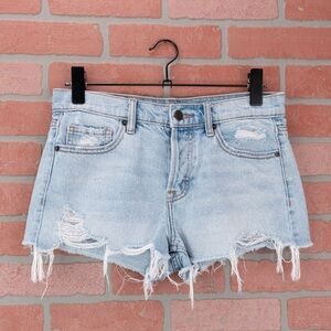 Hidden - Light Wash Denim Shorts - Small